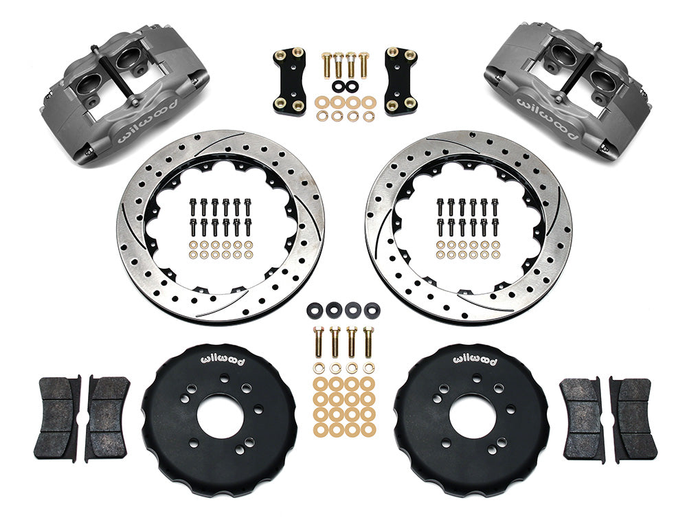 89-98 NISSAN 240SX,FRONT,FSL4,13",DRILLED