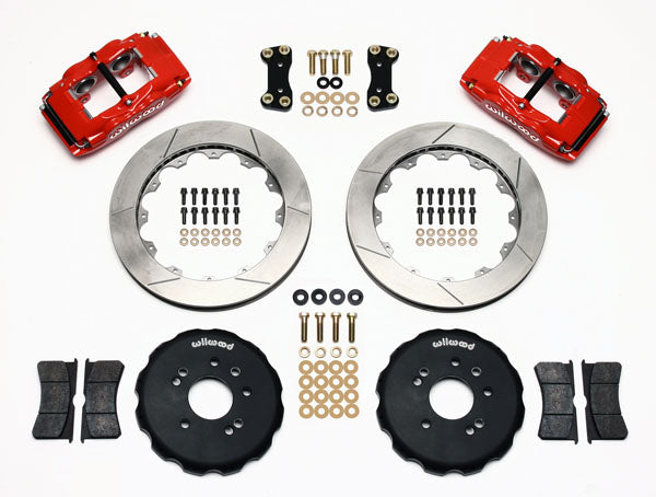 89-98 NISSAN 240SX,FRONT,FSL4,13",RED