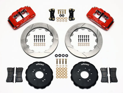 89-98 NISSAN 240SX,FRONT,FSL4,13",RED