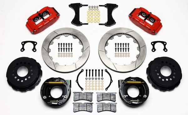 SMALL FORD KIT,2.66",REAR PB,13",RED