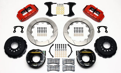 SMALL FORD KIT,2.66",REAR PB,13",RED