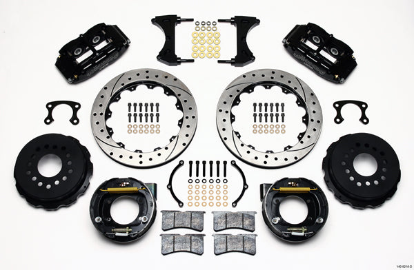 BIG FORD NEW KIT,2.36",REAR PB,13" DRILLED ROTORS