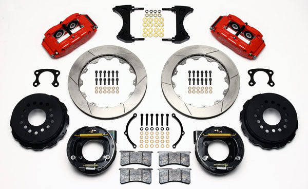 BIG FORD NEW KIT,2.36",REAR PB,13",RED