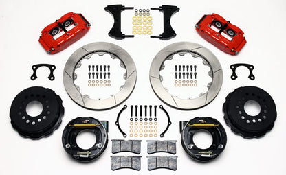 BIG FORD NEW KIT,2.36",REAR PB,13",RED