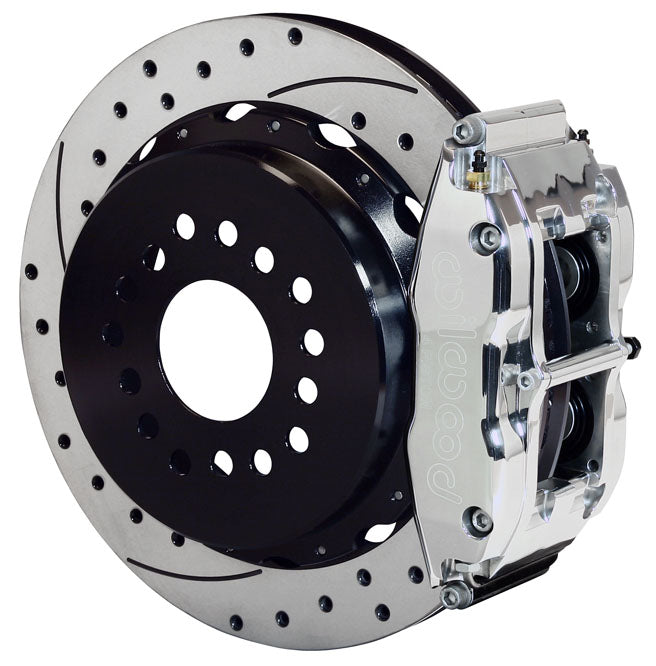 BIG FORD KIT,2.36",REAR PB,13" DRILLED ROTORS,POLISHED