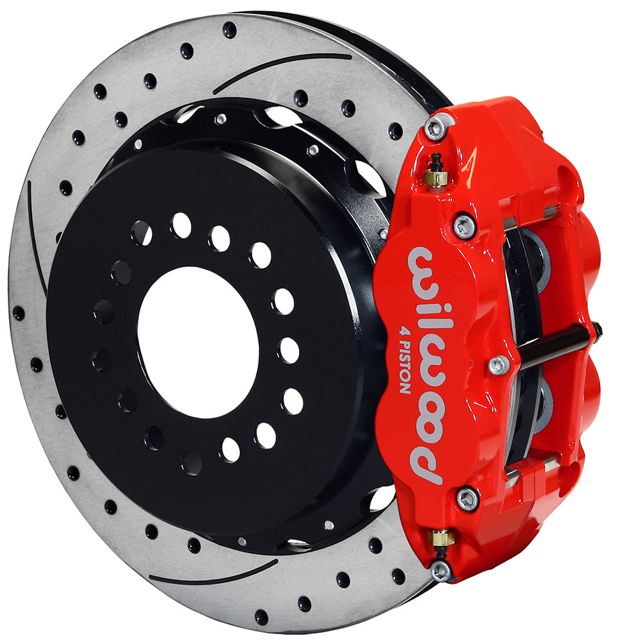 BIG FORD KIT,2.36",REAR PB,13" DRILLED ROTORS,RED