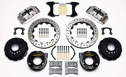 SMALL FORD KIT,2.50",REAR PB,13",DRILLED,POLISHED