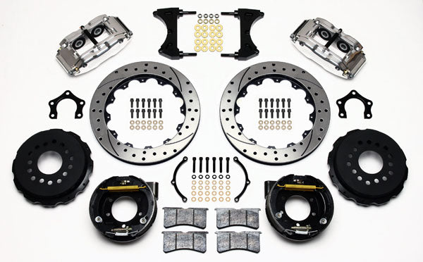 MOPAR/DANA 60,2.36",REAR PB,13" DRILLED ROTORS,POLISHED