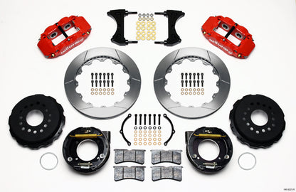 FORD 8.8" KIT,2.50",REAR PB,SL4R,13",RED