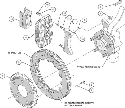 01-06 LANCER EVO FULL DISC BRAKE KIT,13" ROTORS,RED CALIPERS