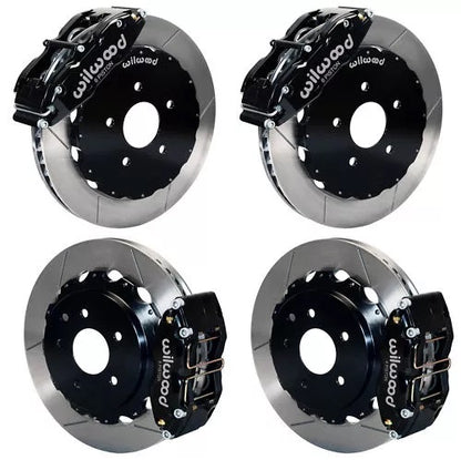01-06 LANCER EVO FULL DISC BRAKE KIT,13" ROTORS,BLACK CALIPERS
