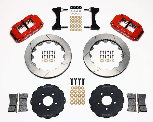 MITSUBISHI EVO VII,VIII,IX,FRONT,14",RED