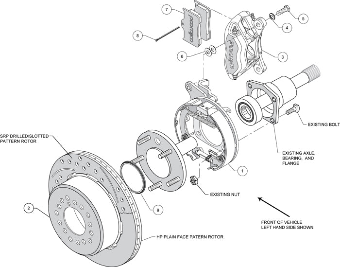 67-69 F-BODY MUL STAGGER,REAR,WIL 12",RD