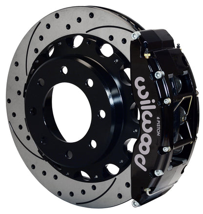 99-11 GM 2500/3500 TRUCK/SUV W/4.84" CENTER,REAR,TC6R BLACK CALIPERS,16" DRILLED