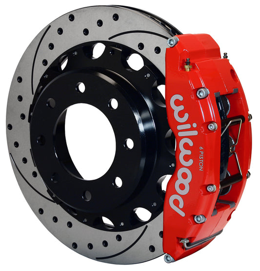 99-11 GM 2500/3500 TRUCK/SUV W/4.84" CENTER,REAR,TC6R RED CALIPERS,16" DRILLED