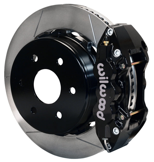 99-18 GM 1500 TRUCK/SUV W/1 PISTON OE,REAR,AERO4 BLACK CALIPERS,14.25" ROTORS