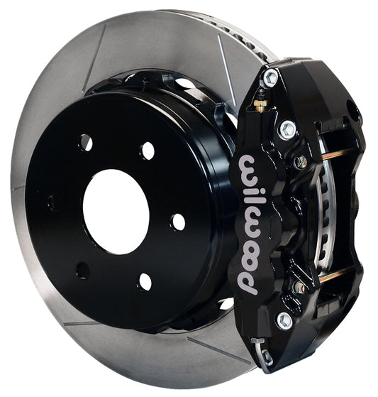 99-18 GM 1500 TRUCK/SUV W/1 PISTON OE,REAR,AERO4 BLACK CALIPERS,14.25" ROTORS