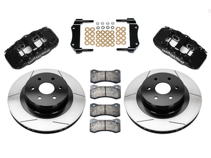 COILOVER SYSTEM,WILWOOD 14" BRAKES,BLACK,07-16 GM 1500,CAST ARMS,6 LUG