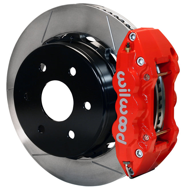 99-18 GM 1500 TRUCK/SUV W/1 PISTON OE,REAR,AERO4 RED CALIPERS,14.25" ROTORS