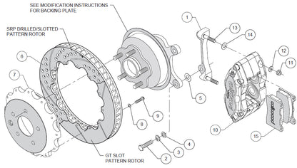 09-13 NISSAN 370Z FULL DISC BRAKE KIT,14/13" DRILLED ROTORS,RED CALIPERS