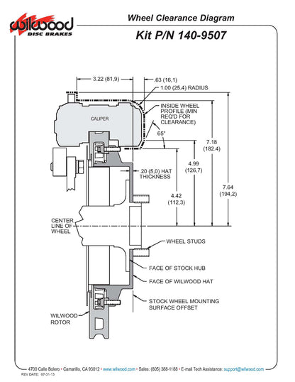 03-11 NISSAN 350Z,370Z,G35,G37,REAR,13"