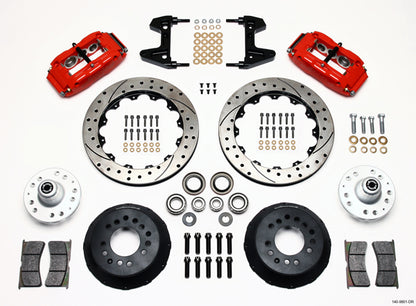 74-80 PINTO KIT,FRONT,12.90",DRILLED,RED