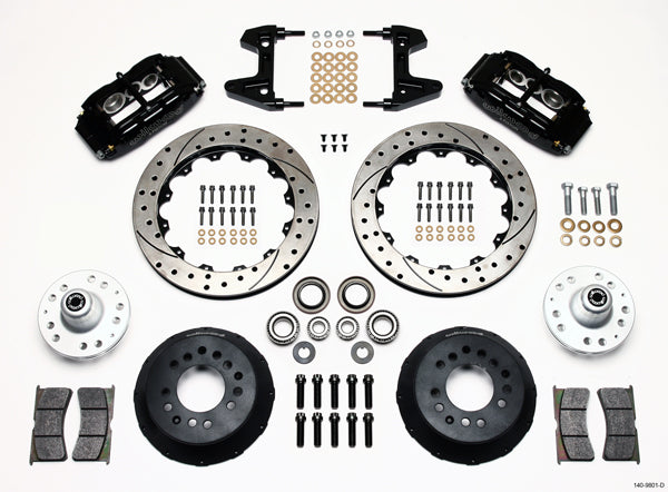 74-80 PINTO KIT,FRONT,SL6R,12.90",DRILLED