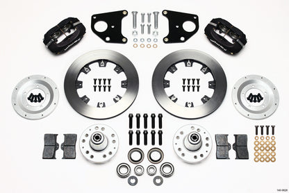 62-72 CDP B&E BODY W/DRUMS FULL DISC BRAKE KIT,12" ROTORS,6/4 PISTON BLACK