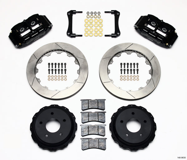 98-02 CAMARO FULL DISC BRAKE KIT,13" ROTORS,BLACK CALIPERS