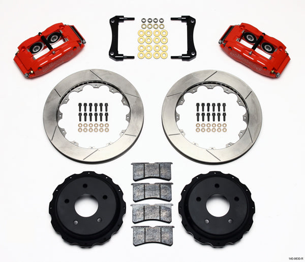 98-02 CAMARO,FIREBIRD KIT,FRONT,14" ROTORS,6 PISTON RED CALIPERS