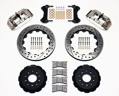 98-02 CAMARO KIT,FRONT,SL6R,13",DRILLED,POLISHED