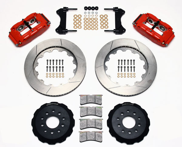 98-02 CAMARO,FIREBIRD KIT,FRONT,14" ROTORS,6 PISTON RED CALIPERS