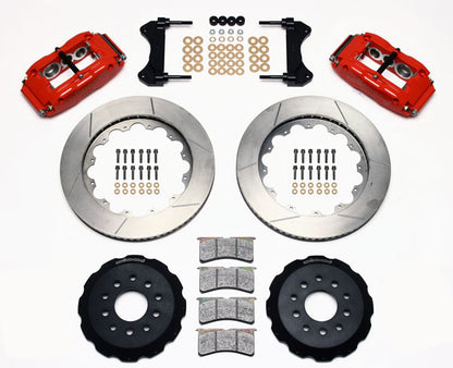 98-02 CAMARO,FIREBIRD KIT,FRONT,14" ROTORS,6 PISTON RED CALIPERS