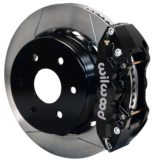 99-18 GM 1500 TRUCK/SUV W/2 PISTON OE,REAR,AERO4 BLACK CALIPERS,14.25" ROTORS