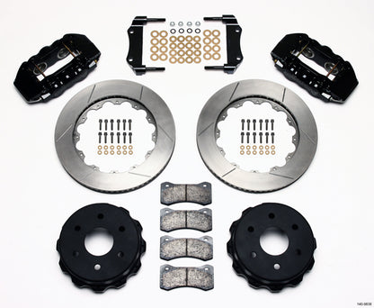 00-06 GM SUV FULL DISC BRAKE KIT,14" ROTORS,BLACK CALIPERS