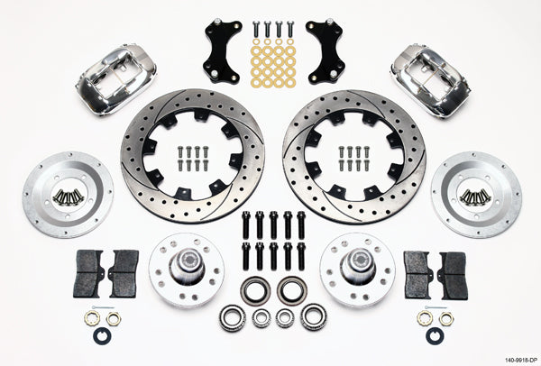 WWE PRO SPINDLE KIT,FRONT,12",DRILLED,POLISH