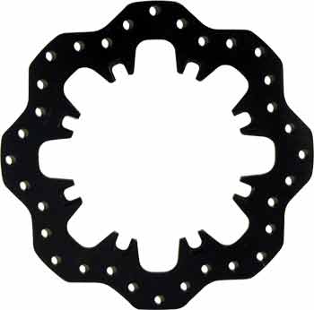 ROTOR,12.19 X .35 X 8PL X 7.00,DRILLED,SCALLOPED