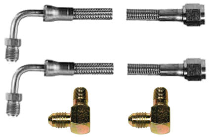 HOSE KIT,65-82 CORVETTE REAR,W/SL4,D8-4