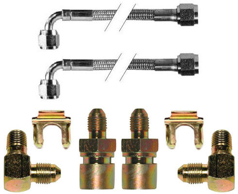 05-11 CHARGER FULL DISC BRAKE KIT,14" ROTORS,BLACK CALIPERS