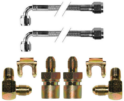 05-11 CHARGER FULL DISC BRAKE KIT,14" ROTORS,RED CALIPERS