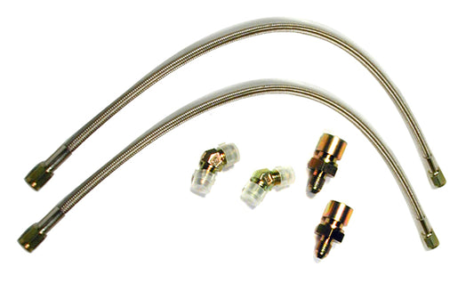 HOSE KIT,86-93 MUSTANG FRONT,W/FDL