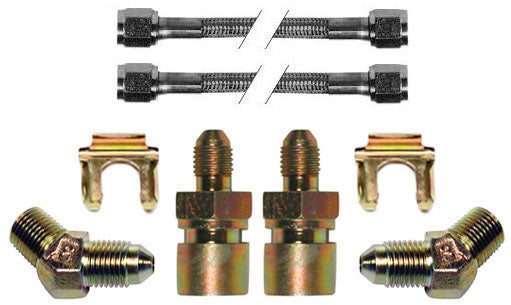HOSE KIT,70-73 MUSTANG,FRONT,FSL4,-4 AN