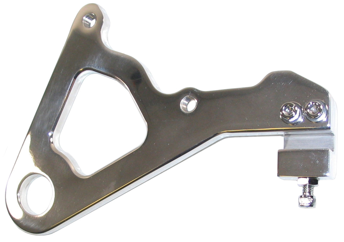 CALIPER BRACKET,GP310,00-06 FLH/FLT,CHROME