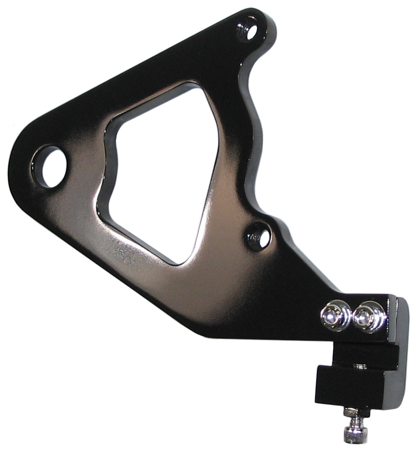 CALIPER BRACKET,GP310,00-UP SOFTAIL,BLACK