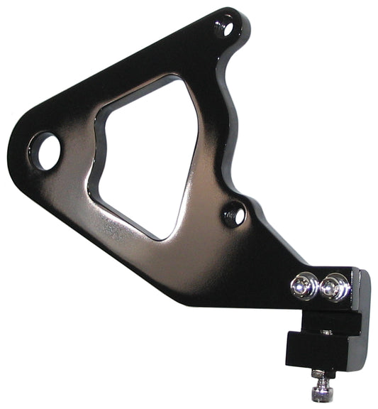 CALIPER BRACKET,GP310,00-UP SOFTAIL,BLACK