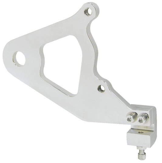 CALIPER BRACKET,GP310,00-UP SOFTAIL,CHROME
