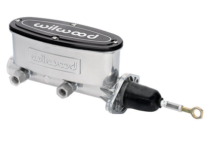 TANDEM MASTER CYLINDER,64-73 MUSTANG,W/PUSHROD,POLISHED