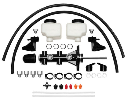 TANDEM MASTER CYLINDER,REMOTE KIT,7/8" BORE,BLACK