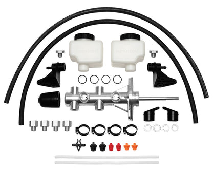 TANDEM MASTER CYLINDER,REMOTE KIT,7/8" BORE,CHROME