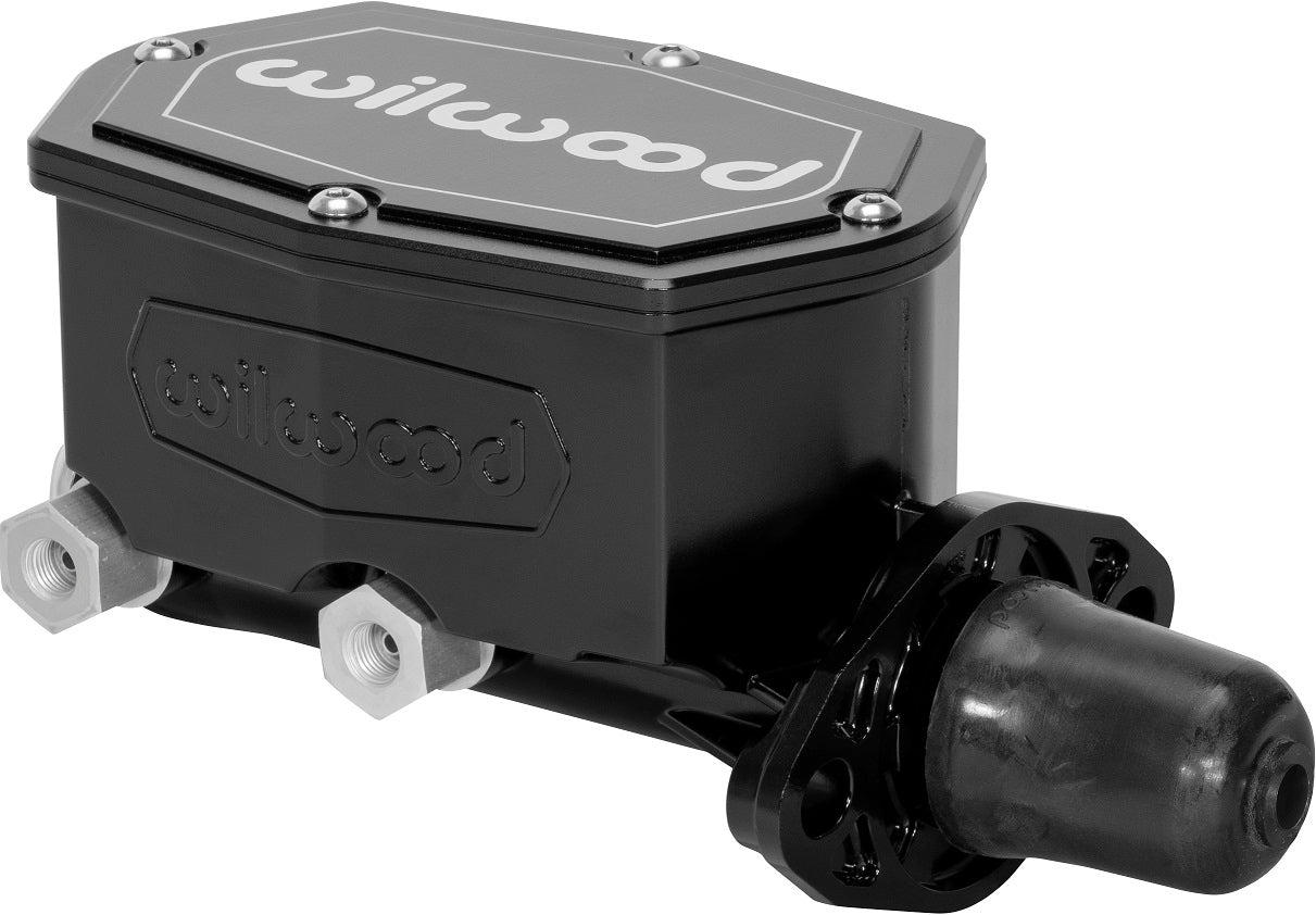 TANDEM COMPACT MASTER CYLINDER,W/O ROD,1",BLACK